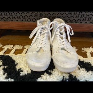 VANS UA SK8-Hi Platform 2 TRUE WHITE/TRUE